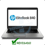 Portatil Reacondicionado Hp Elitebook 840 G1 I5-4300u 8gb 128gb Ssd 14" Hd W10pro Instalado Teclado Español Grado B 1 Año De Garantia