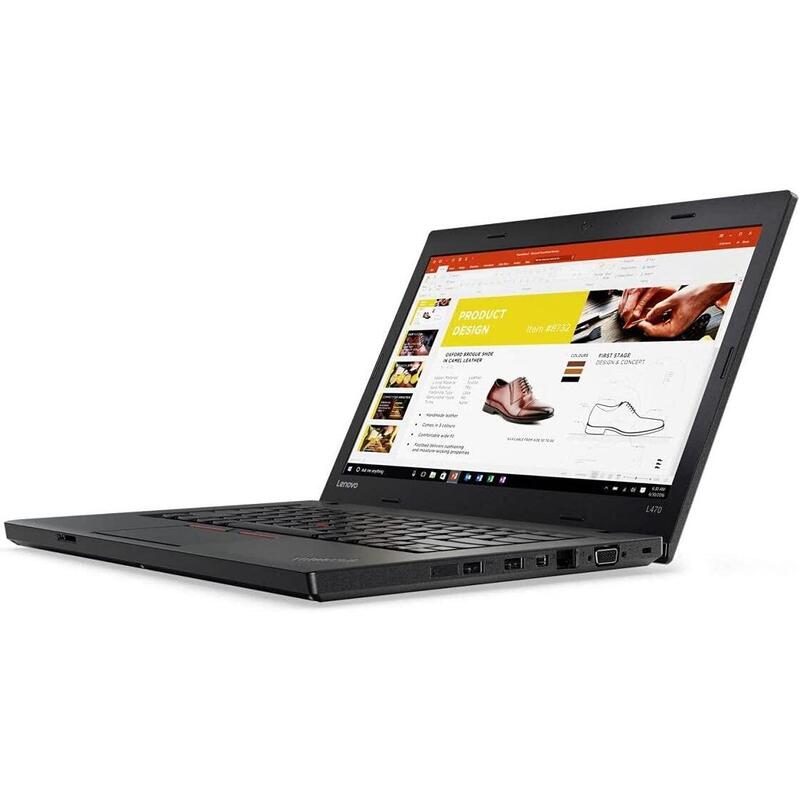 Portatil Reacondicionado Lenovo Thinkpad L470 14" I5-6200u Ssd256 8gb Windows 10 Pro Instalado Teclado Español 1 Año De Garantia