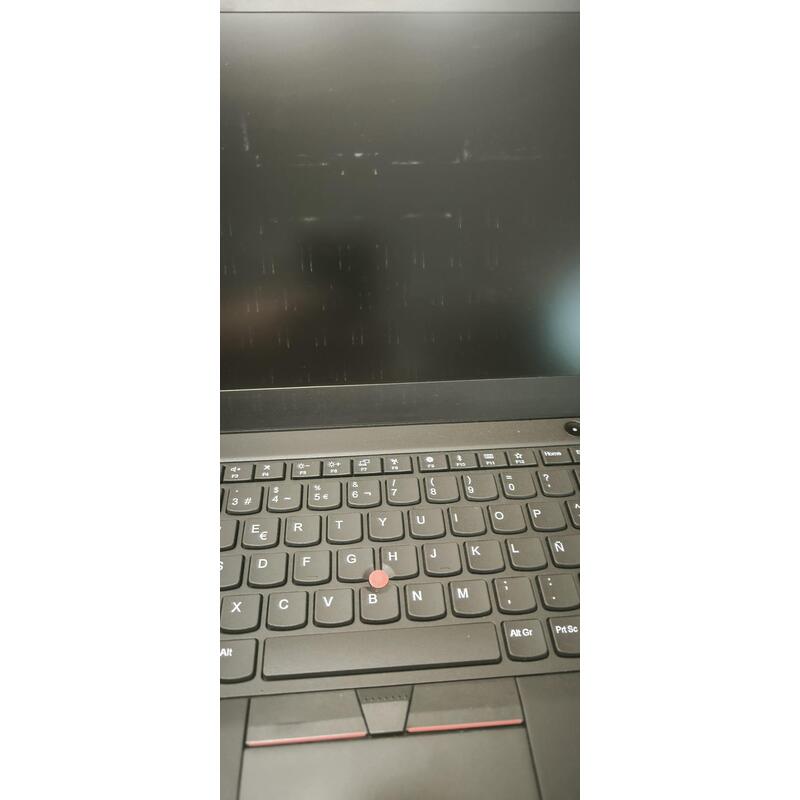 Portatil Reacondicionado Lenovo Thinkpad T480s 14" I5-8350u 8gb 256gb Ssd W11p Instalado Marcas En Pantalla  Teclado Español 1 Año  De Garantia