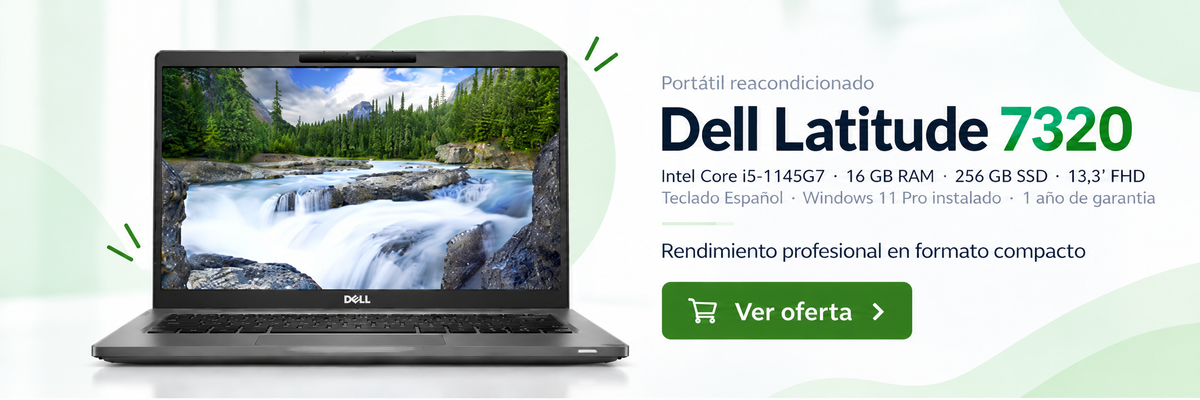 Portatil reacondicionado DELL barato