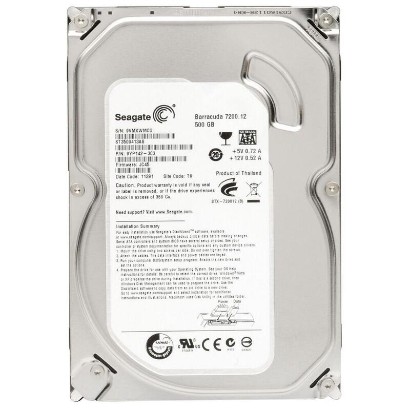 Reacondicionado Hd Seagate 500gb Sata St3500413as 6m Garantia