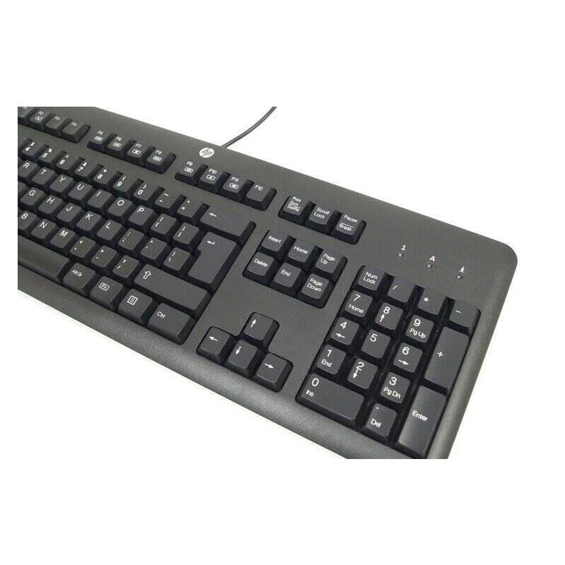 Teclado Reacondicionado Hp Ku-1156 672647 724720-071 Español (Qwerty) Negro Con Cable Usb   1 Año  De Garantia