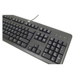 Teclado Reacondicionado Hp Ku-1156 672647 724720-071 Español (Qwerty) Negro Con Cable Usb   1 Año  De Garantia