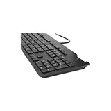 Teclado Reacondicionado Hp  Tpc-5001k  Slim Smartcard Español (Qwerty) Negro Con Cable Usb   1 Año De Garantia