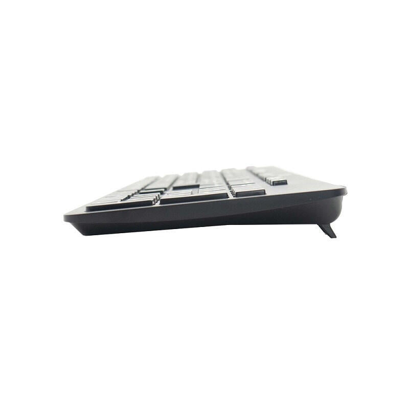 Teclado Reacondicionado Hp  Usb Slim Kb Ph0u Español (Qwerty) Negro Con Cable Usb   1 Año De Garantia